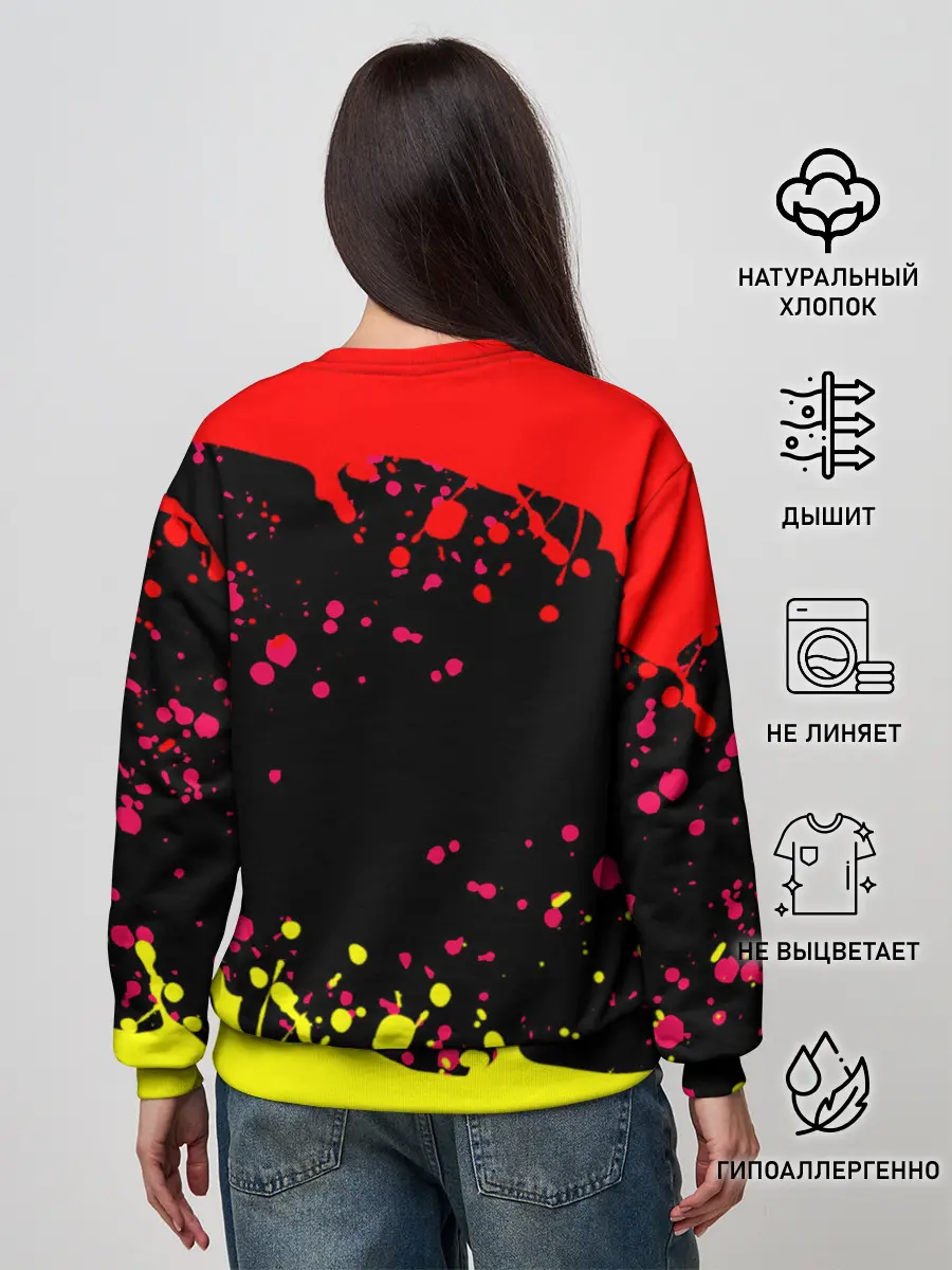 Женский свитшот / Among Us Impostor.