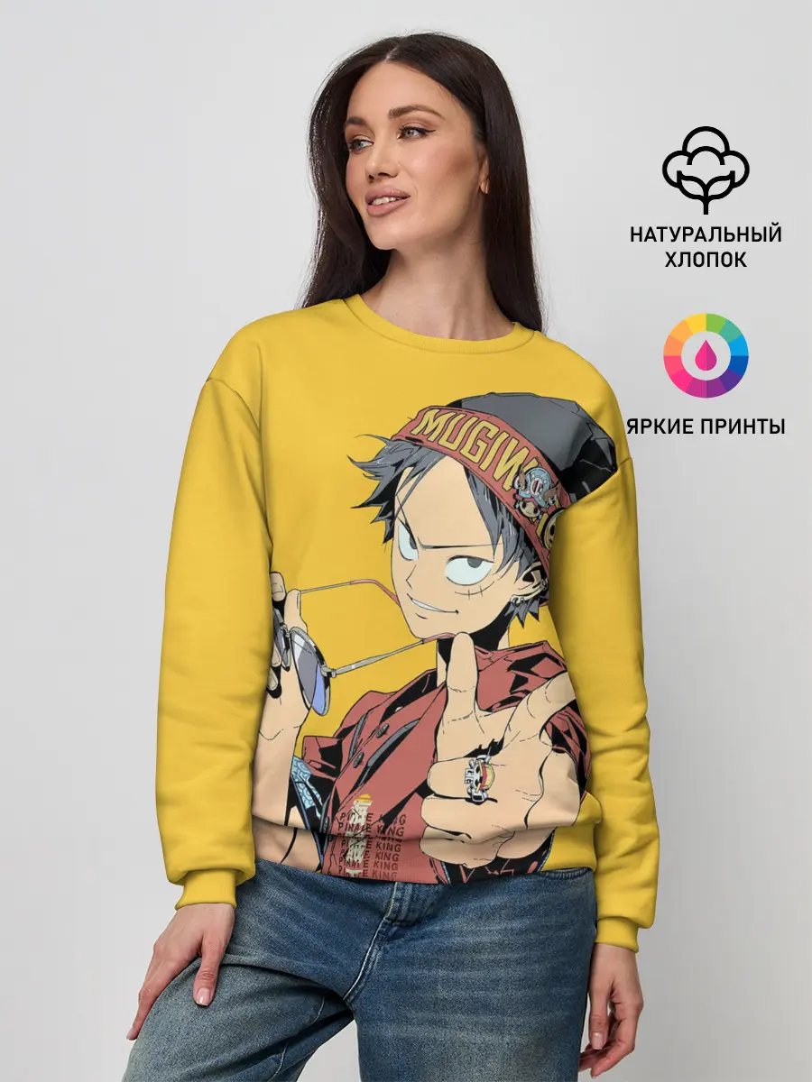 Женский свитшот / One Piece Luffy Луффи