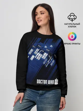Женский свитшот / Доктор Кто