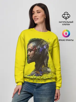 Женский свитшот / Киберпанк 2077