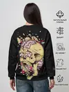 Женский свитшот / Череп
