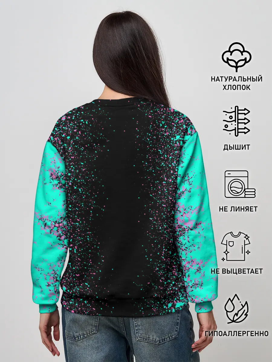 Женский свитшот / Единорог