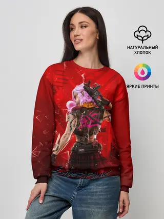 Женский свитшот / КИБЕРПАНК 2077