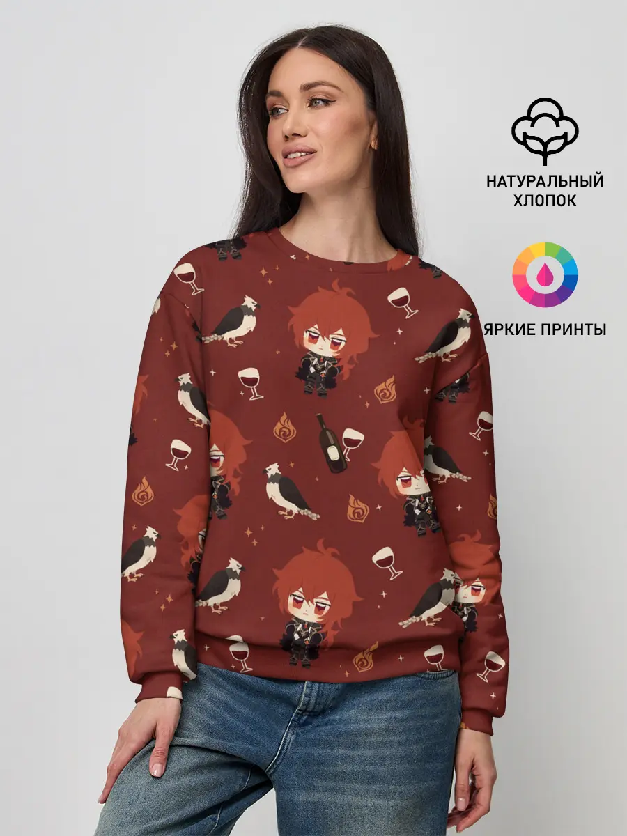 Женский свитшот / Genshin Impact