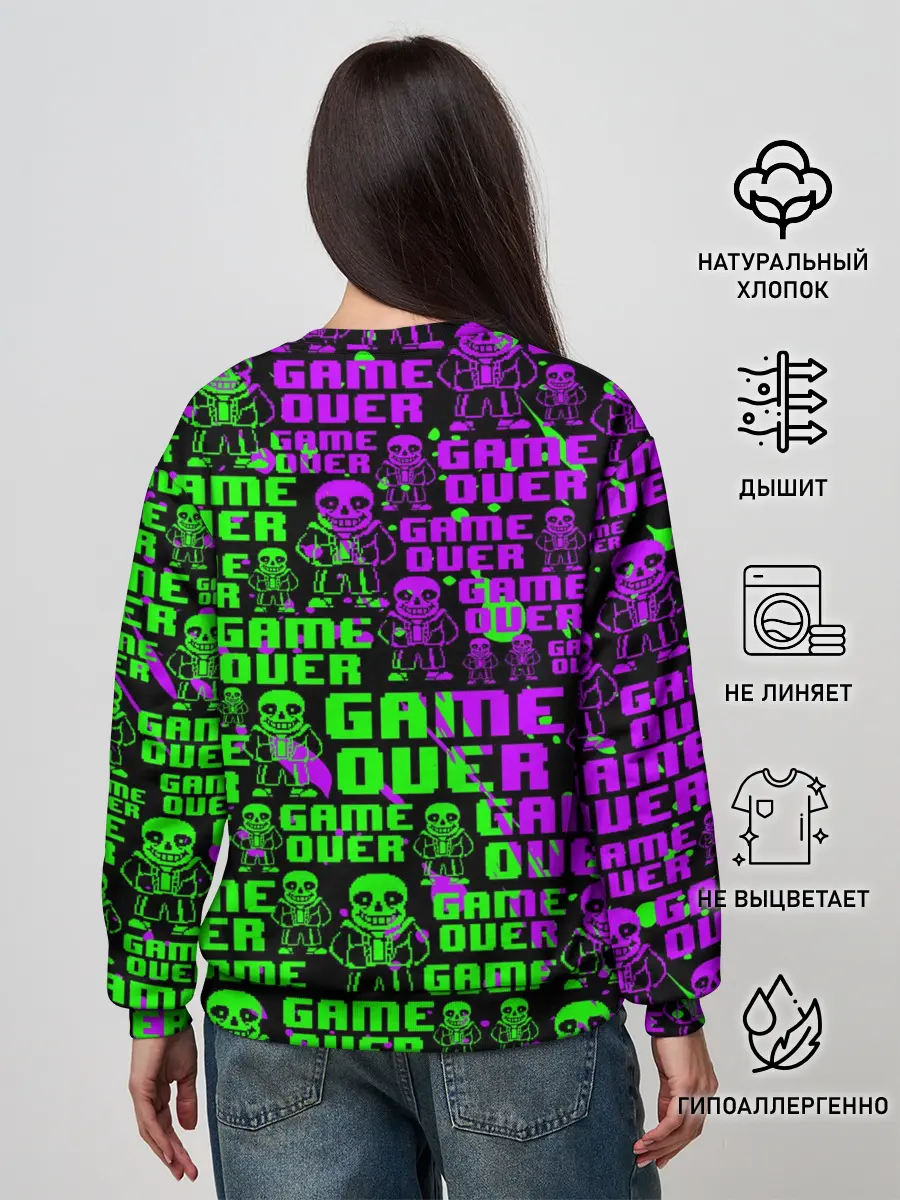 Женский свитшот / UNDERTALE