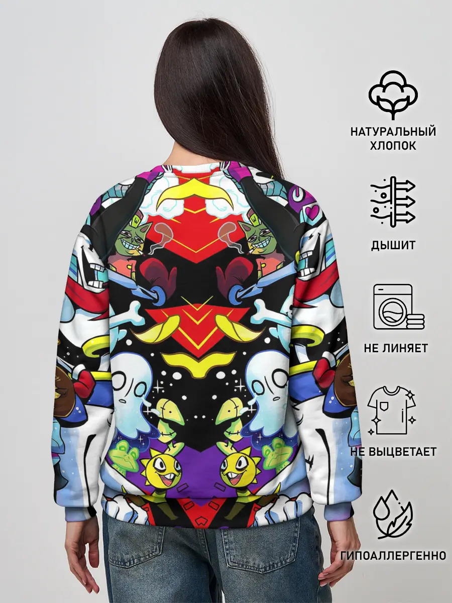 Женский свитшот / UNDERTALE