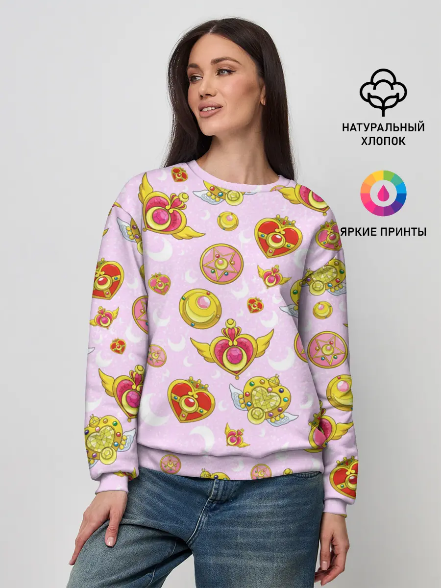 Женский свитшот / Сейлор Мун