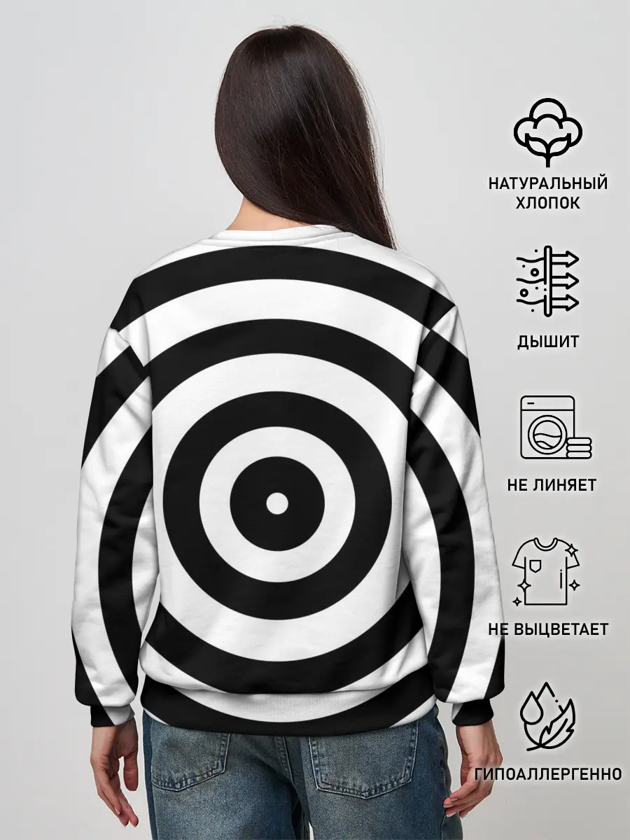 Женский свитшот / Узор Академия Амбрелла