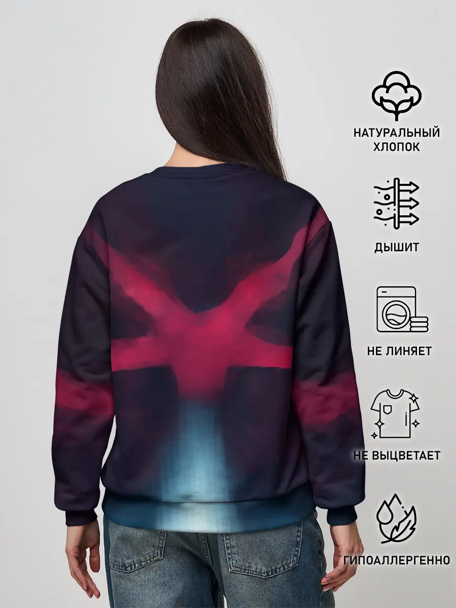 Женский свитшот / Kirito спиной