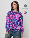 Женский свитшот / Граффити монстры