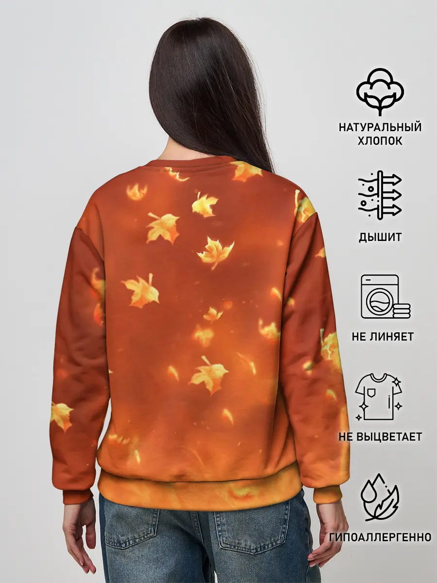 Женский свитшот / Лисенок