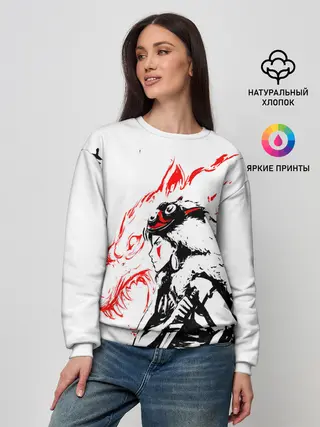 Женский свитшот / Принцесса Мононоке