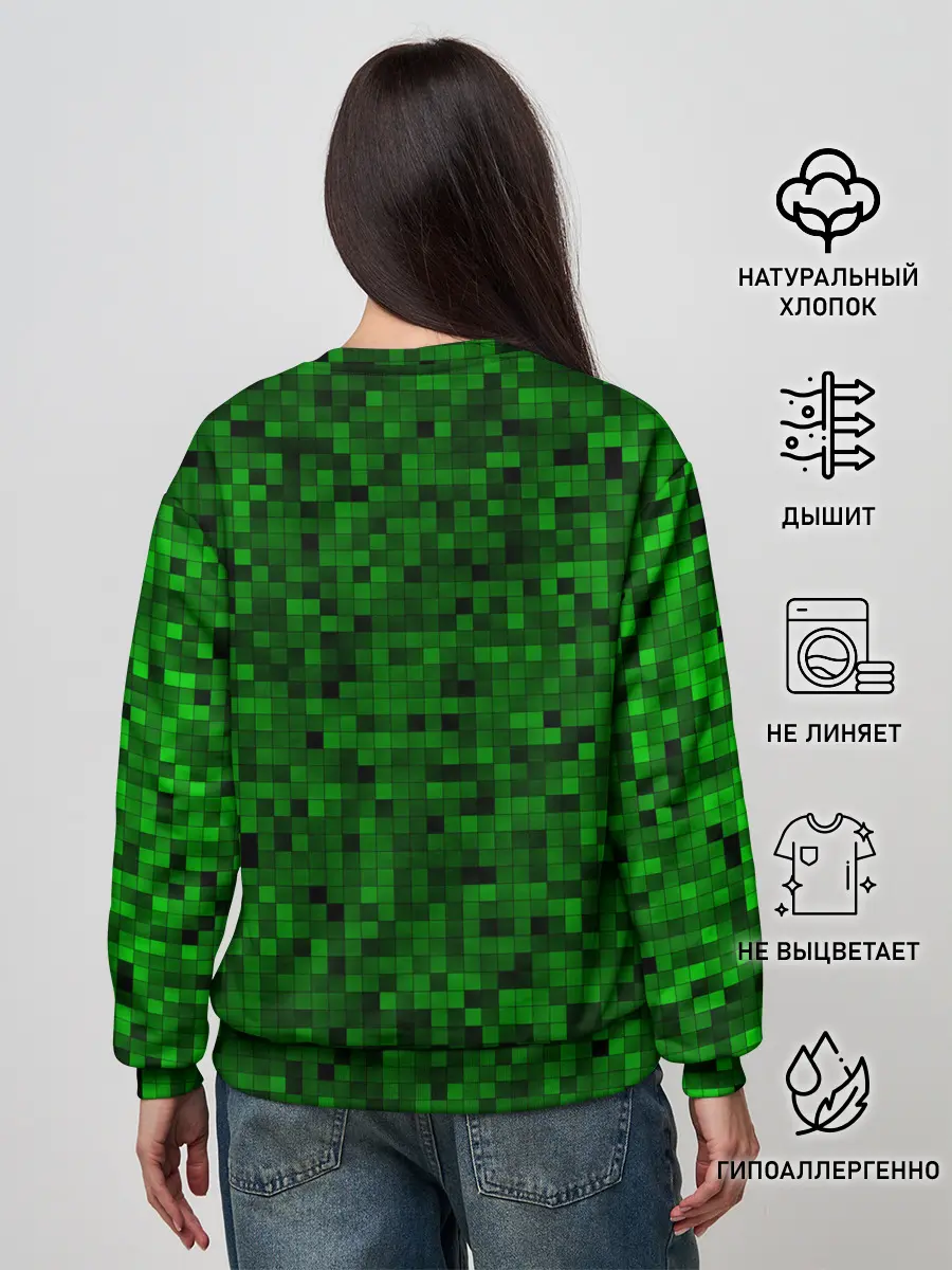 Женский свитшот / Minecraft
