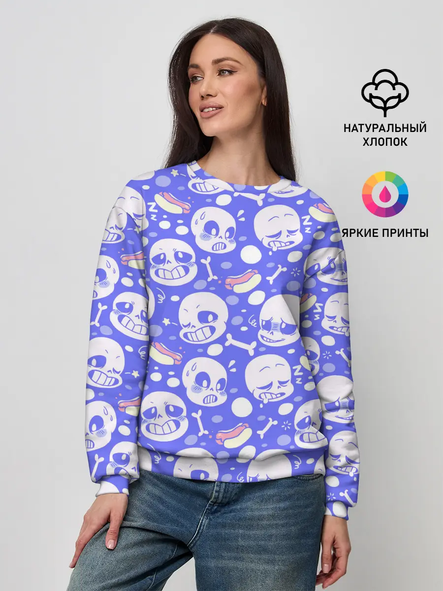 Женский свитшот / Undertale