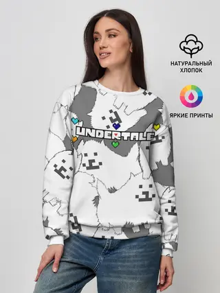 Женский свитшот / Undertale