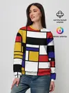 Женский свитшот / Color blocking