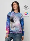 Женский свитшот / Космонавт