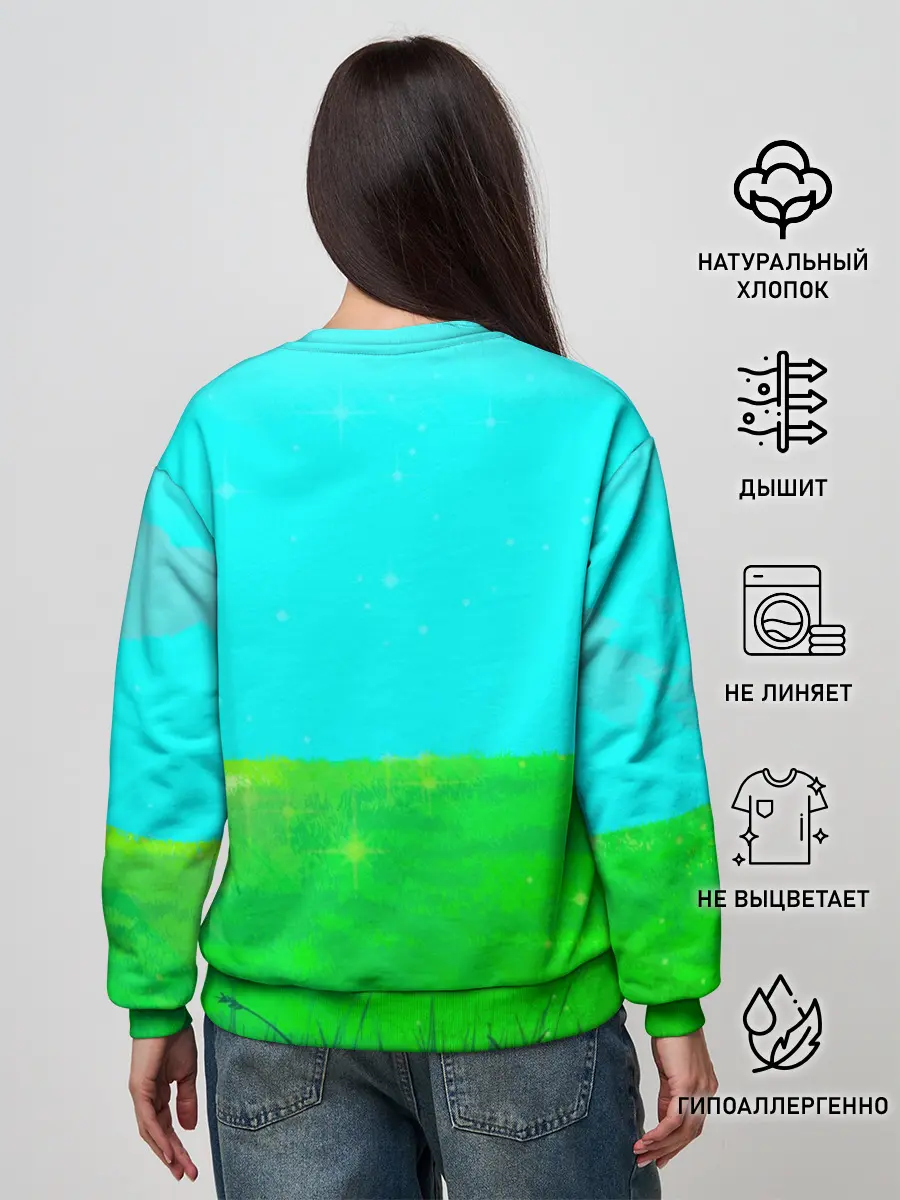 Женский свитшот / Волчица и пряности