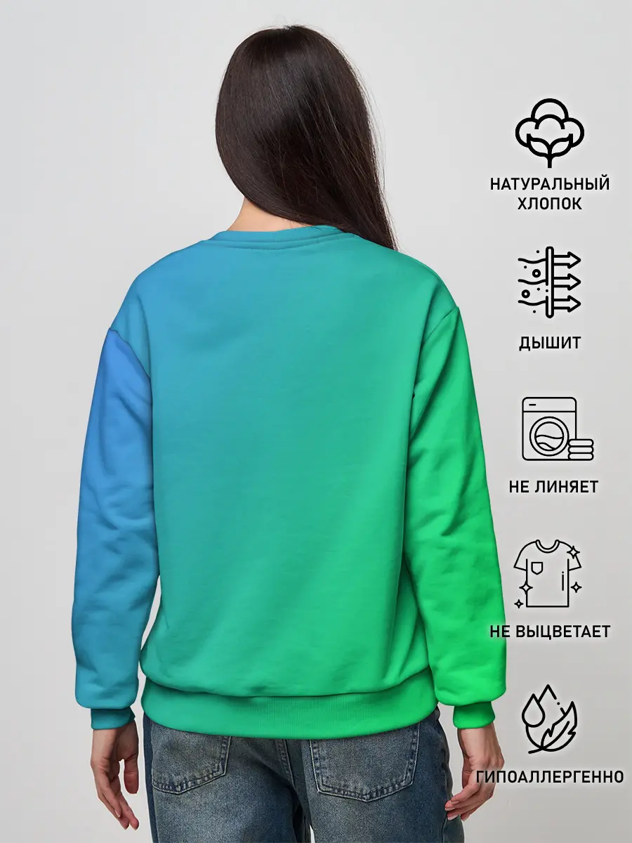 Женский свитшот / Сайтама | One Punch Man