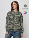 Женский свитшот / Классический камуфляж