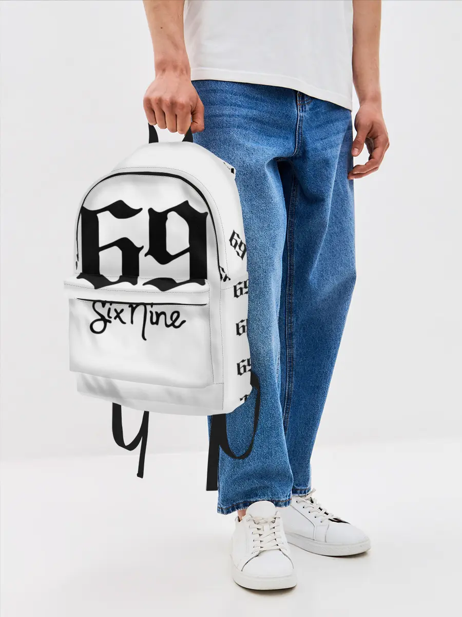 Рюкзак джинсовый / 6ix9ine Tekashi