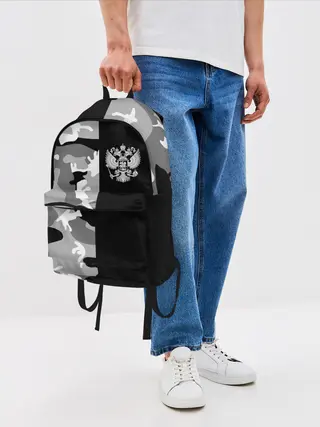 Рюкзак джинсовый / Россия камуфляж