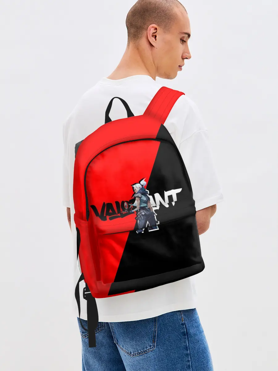 Рюкзак джинсовый / Valorant Jett