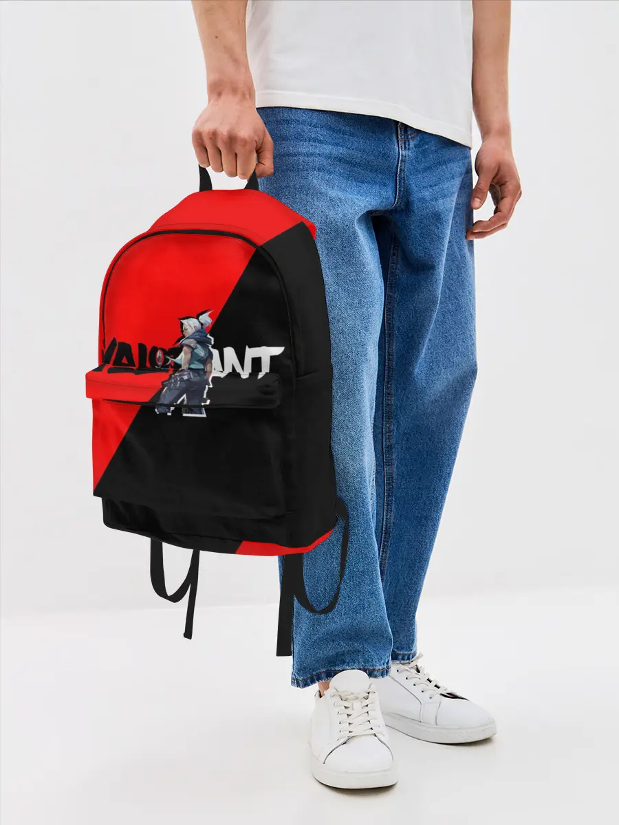 Рюкзак джинсовый / Valorant Jett