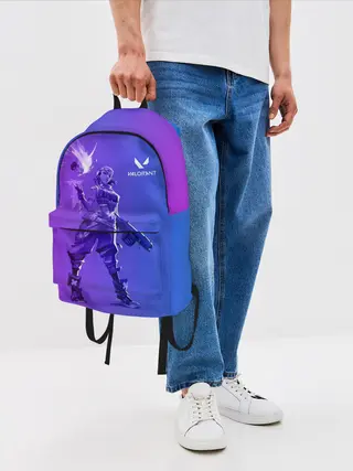 Рюкзак джинсовый / Valorant