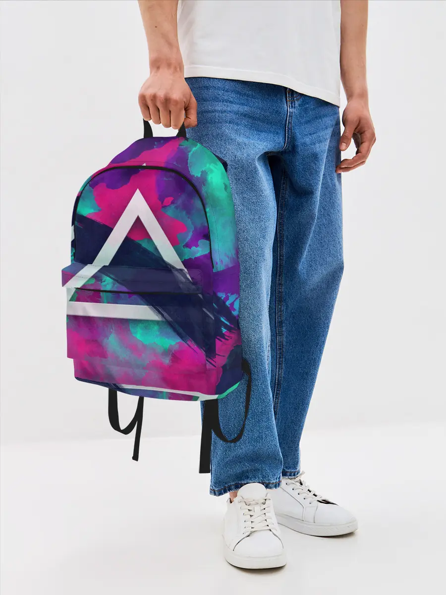 Рюкзак джинсовый / Абстракция
