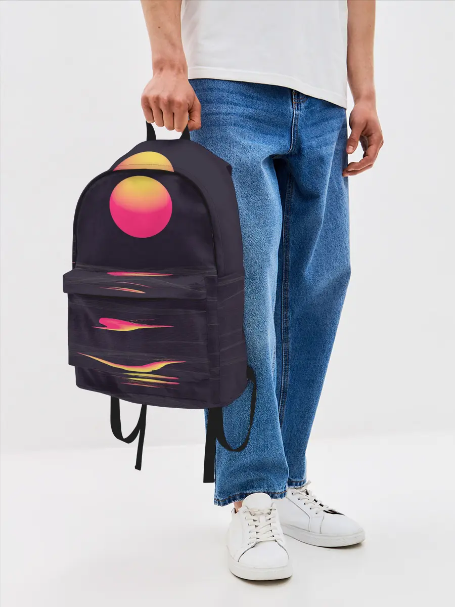 Рюкзак джинсовый / Абстракция