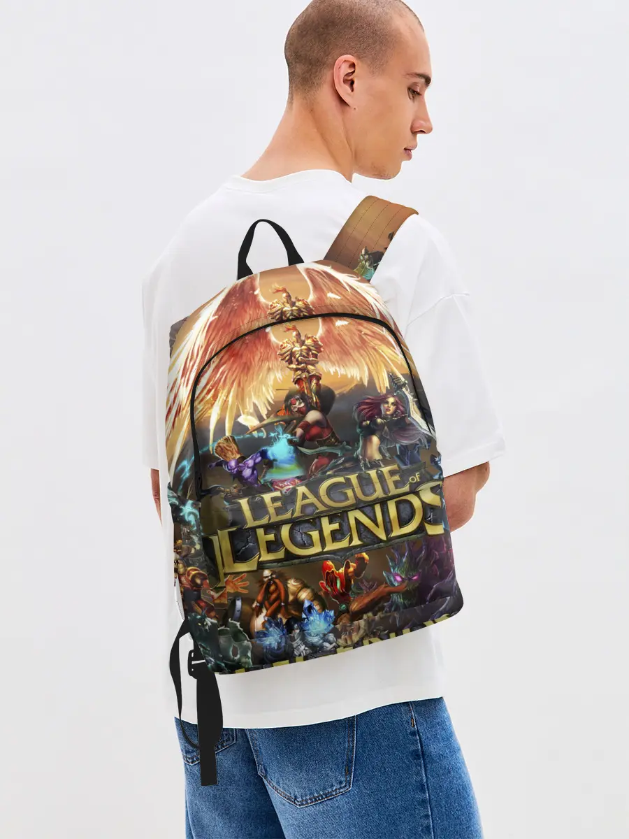 Рюкзак джинсовый / League of Legends