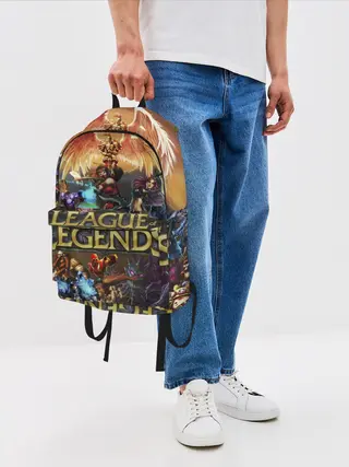 Рюкзак джинсовый / League of Legends