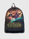 Рюкзак джинсовый / league of legends