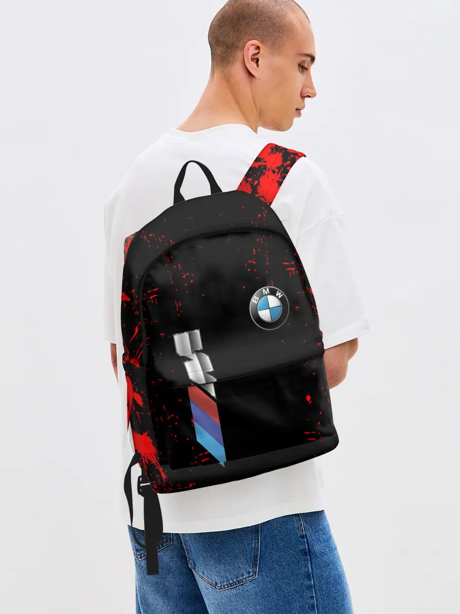 Рюкзак джинсовый / BMW