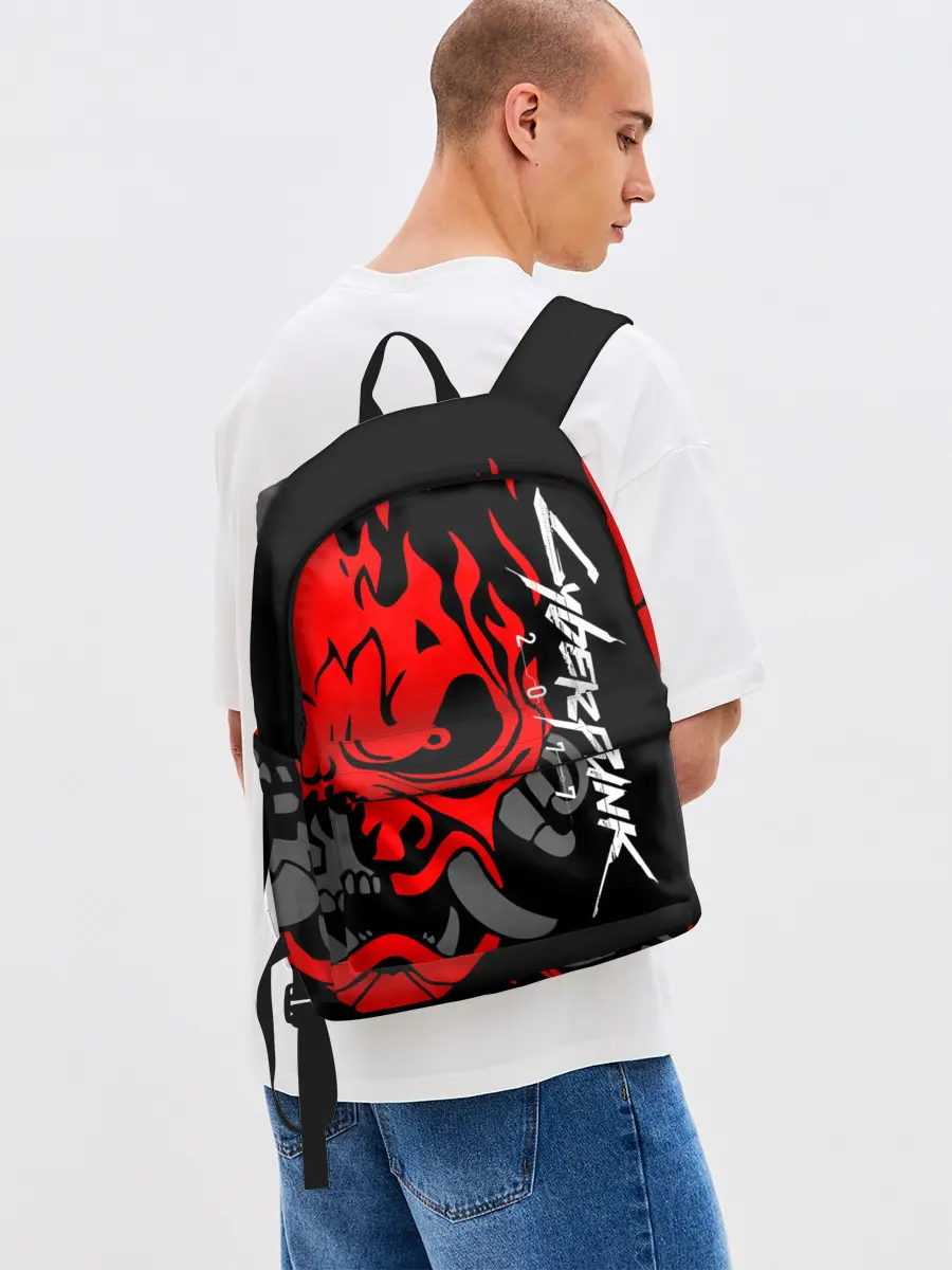 Рюкзак джинсовый / CYBERPUNK 2077 SAMURAI | САМУРАЙ