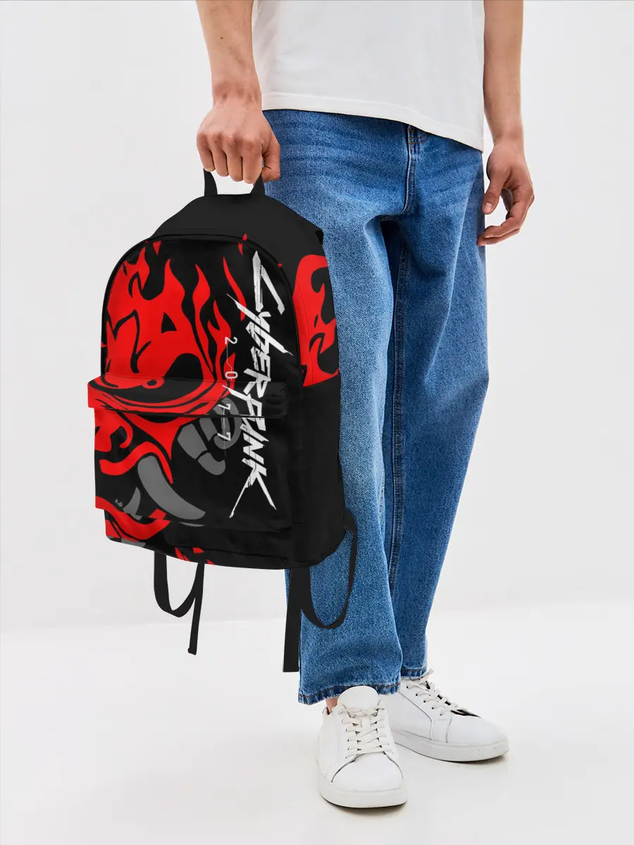 Рюкзак джинсовый / CYBERPUNK 2077 SAMURAI | САМУРАЙ