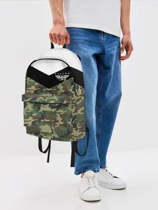 Рюкзак джинсовый / Россия камуфляж