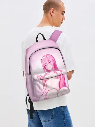 Рюкзак джинсовый / ноль два голенькая