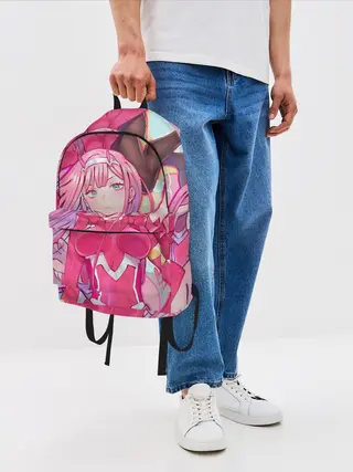 Рюкзак джинсовый / ноль два разная