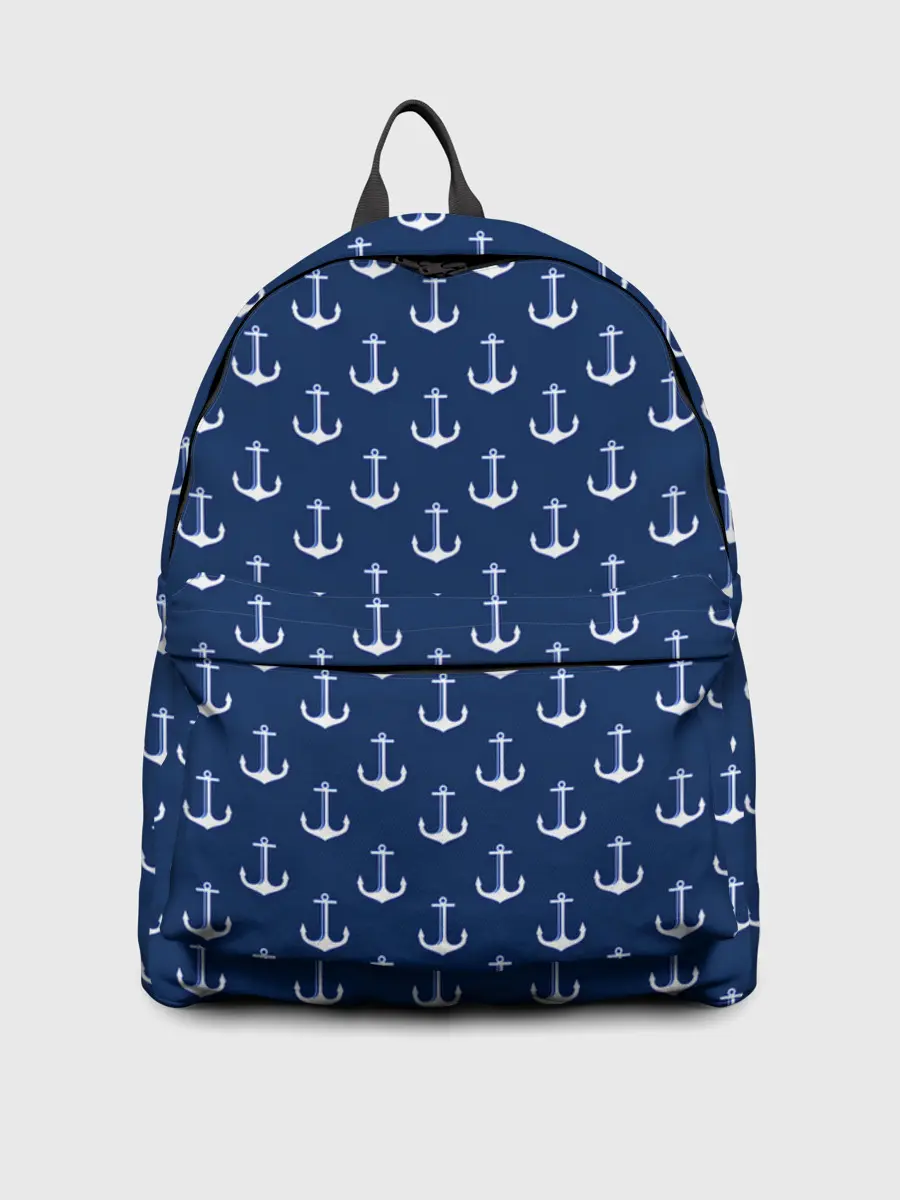 Рюкзак джинсовый / Якоря.