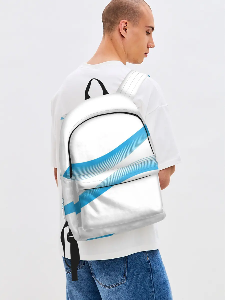 Рюкзак джинсовый / Волны