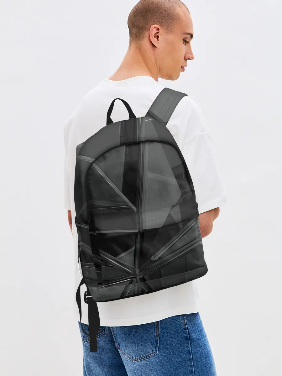 Рюкзак джинсовый / Stone | Black