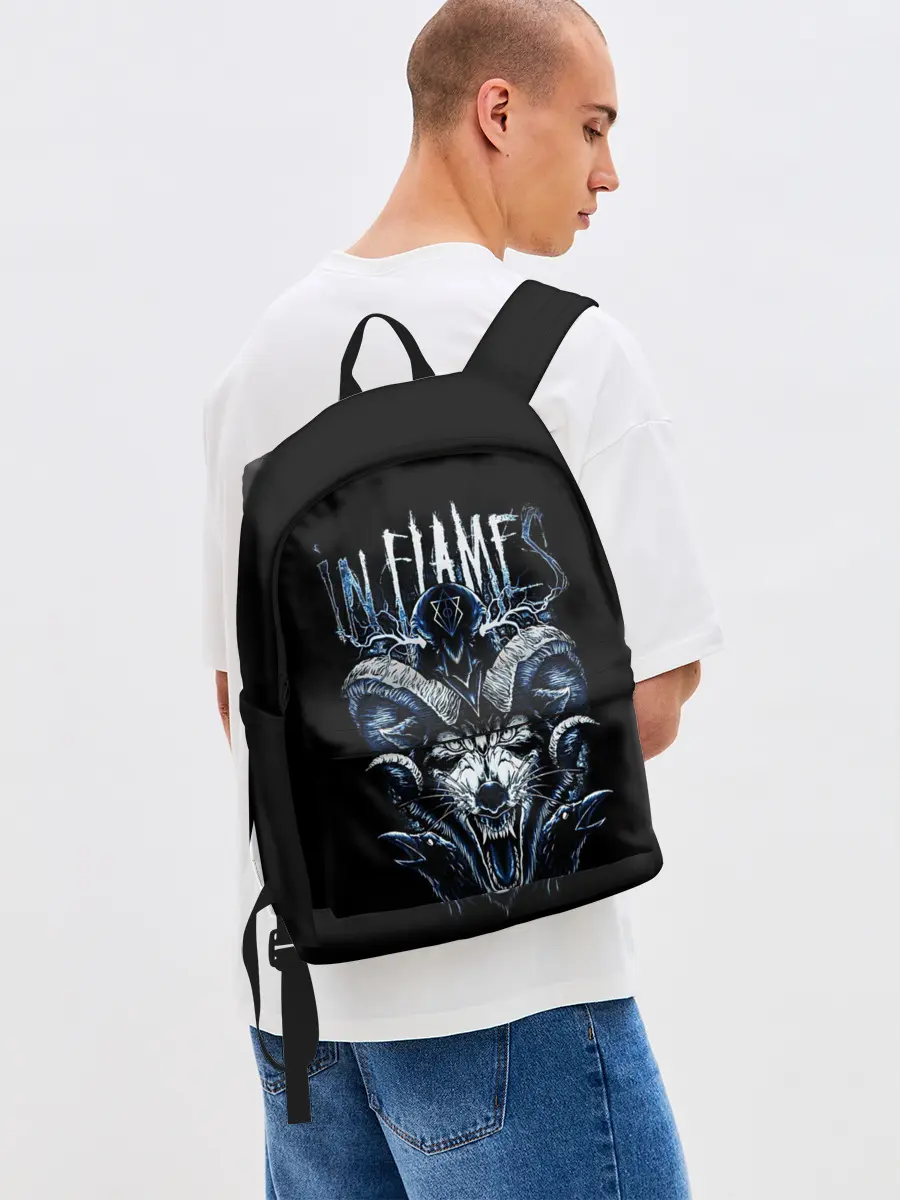 Рюкзак джинсовый / IN FLAMES