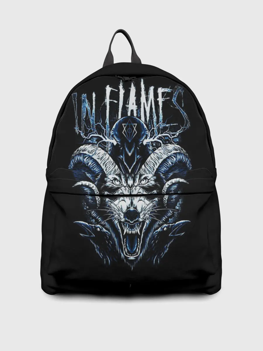 Рюкзак джинсовый / IN FLAMES