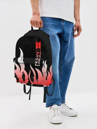 Рюкзак джинсовый / BTS