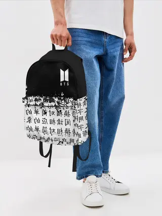 Рюкзак джинсовый / BTS