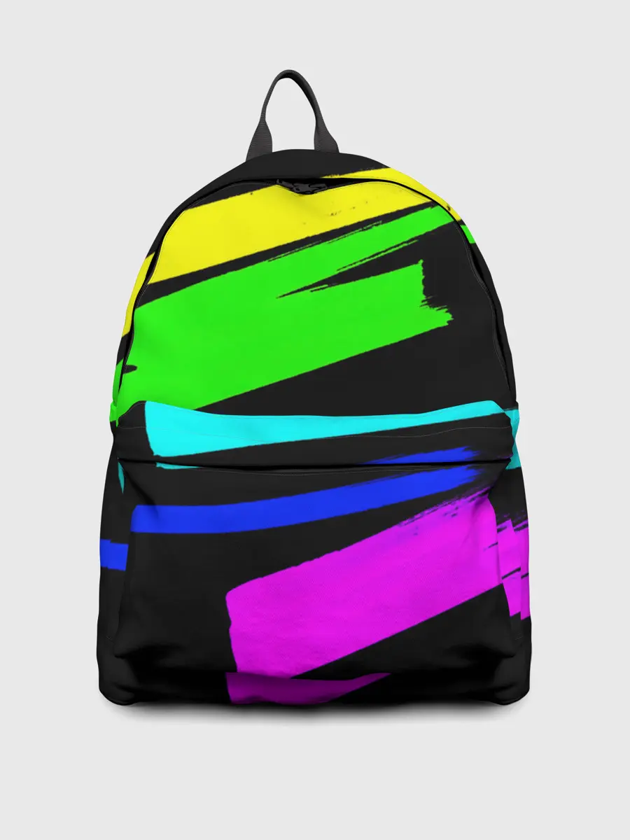 Рюкзак джинсовый / НЕОНОВЫЕ КРАСКИ