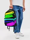 Рюкзак джинсовый / НЕОНОВЫЕ КРАСКИ
