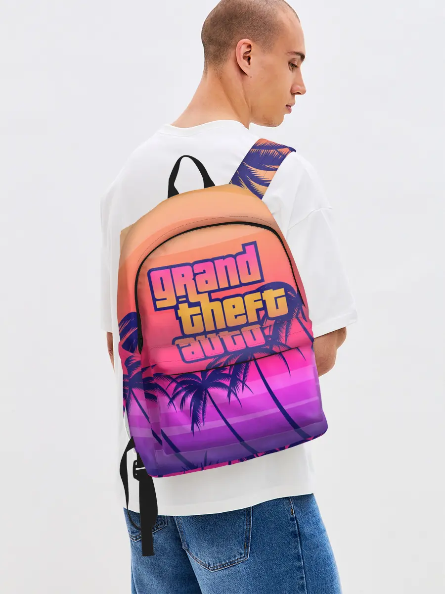 Рюкзак джинсовый / GTA